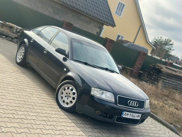 Черный Ауди А6, объемом двигателя 2.5 л и пробегом 450 тыс. км за 3400 $, фото 3 на Automoto.ua