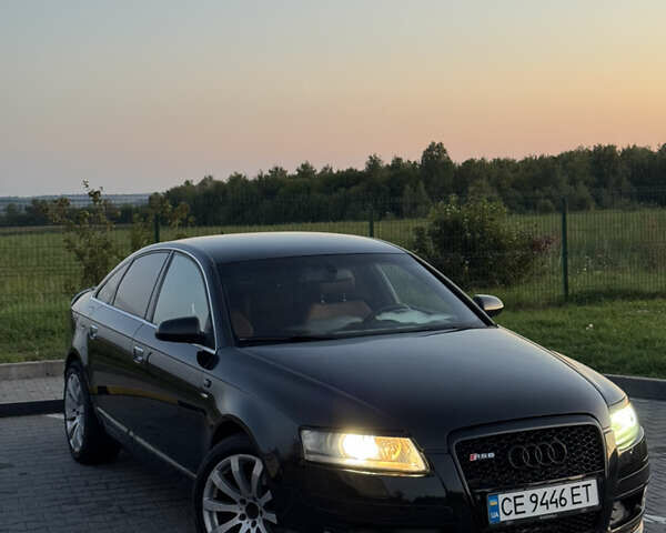 Черный Ауди А6, объемом двигателя 3 л и пробегом 272 тыс. км за 7400 $, фото 69 на Automoto.ua