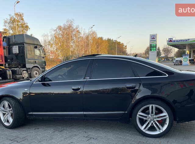 Черный Ауди А6, объемом двигателя 3 л и пробегом 315 тыс. км за 7250 $, фото 12 на Automoto.ua