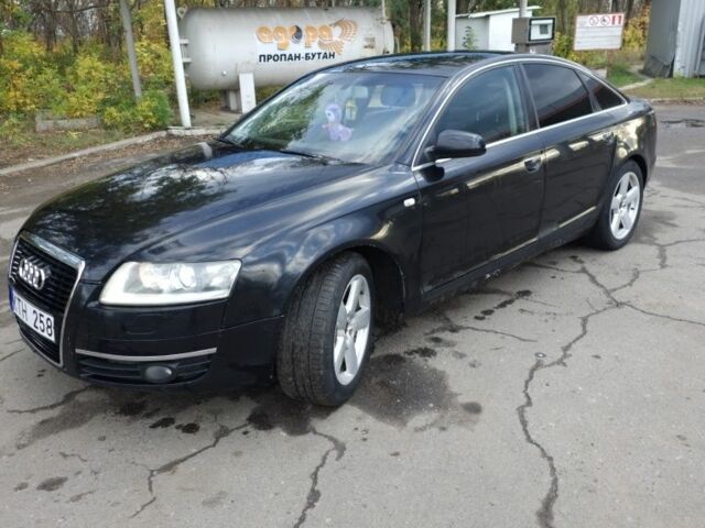 Черный Ауди А6, объемом двигателя 3 л и пробегом 370 тыс. км за 5100 $, фото 2 на Automoto.ua