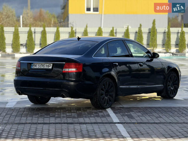 Ауді А6 2004 у Житомирі на Automoto.ua Чорний Ауді А6, об'ємом двигуна 3 л та пробігом 220 тис. км за 5500 $, фото 2 на Automoto.ua