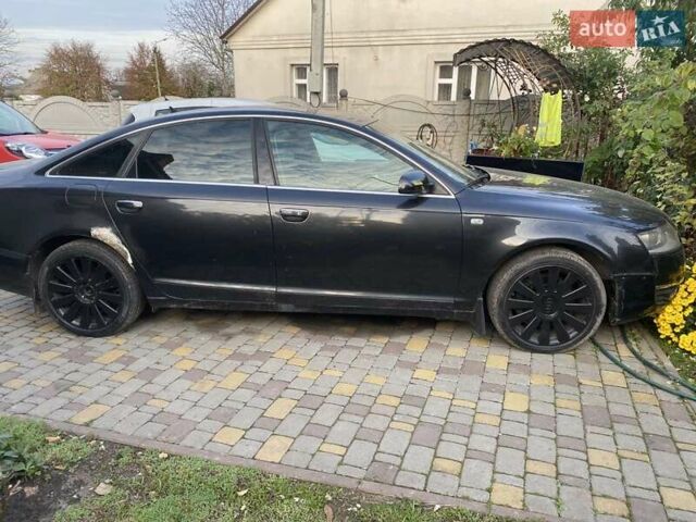Черный Ауди А6, объемом двигателя 3 л и пробегом 216 тыс. км за 5800 $, фото 3 на Automoto.ua