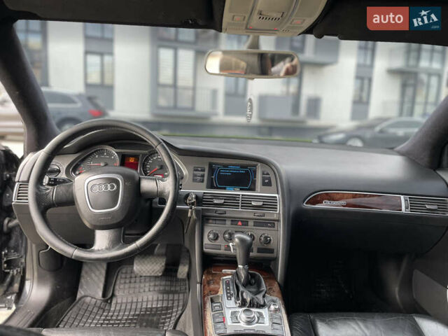 Черный Ауди А6, объемом двигателя 2.97 л и пробегом 300 тыс. км за 6500 $, фото 14 на Automoto.ua