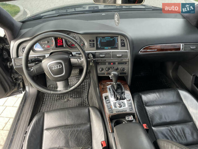 Черный Ауди А6, объемом двигателя 2.97 л и пробегом 300 тыс. км за 6500 $, фото 15 на Automoto.ua
