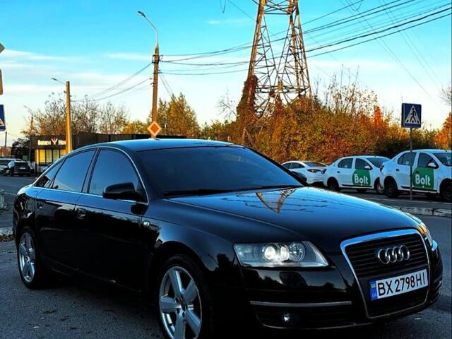 Черный Ауди А6, объемом двигателя 2.4 л и пробегом 242 тыс. км за 6300 $, фото 1 на Automoto.ua