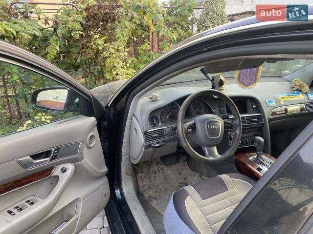 Черный Ауди А6, объемом двигателя 3 л и пробегом 216 тыс. км за 5800 $, фото 4 на Automoto.ua