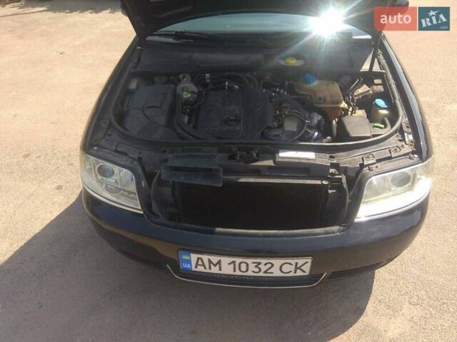 Черный Ауди А6, объемом двигателя 1.8 л и пробегом 279 тыс. км за 5500 $, фото 3 на Automoto.ua
