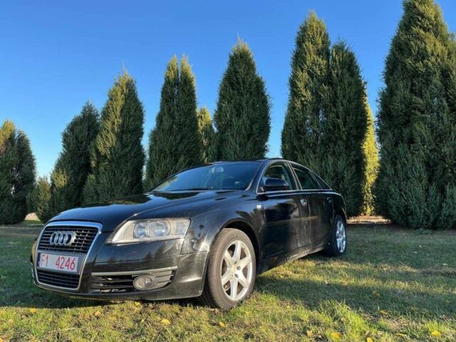 Черный Ауди А6, объемом двигателя 2 л и пробегом 400 тыс. км за 3900 $, фото 2 на Automoto.ua