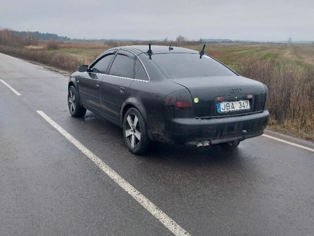 Черный Ауди А6, объемом двигателя 1.9 л и пробегом 320 тыс. км за 3000 $, фото 2 на Automoto.ua