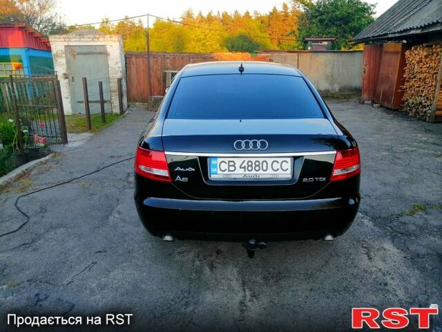 Черный Ауди А6, объемом двигателя 2 л и пробегом 300 тыс. км за 8600 $, фото 2 на Automoto.ua