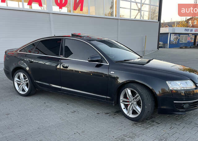 Черный Ауди А6, объемом двигателя 3 л и пробегом 315 тыс. км за 7250 $, фото 1 на Automoto.ua