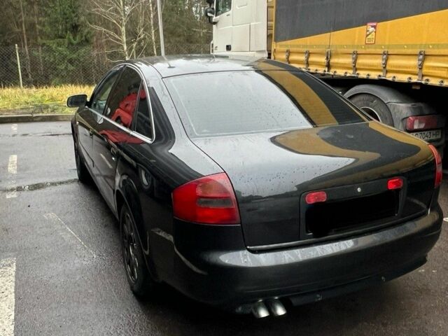 Черный Ауди А6, объемом двигателя 2.5 л и пробегом 319 тыс. км за 1850 $, фото 2 на Automoto.ua