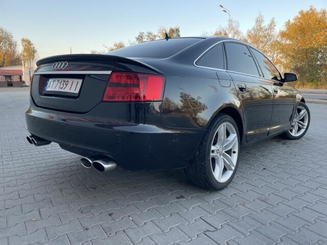 Ауді А6 2004 у Немирове на Automoto.ua Чорний Ауді А6, об'ємом двигуна 3 л та пробігом 350 тис. км за 7500 $, фото 6 на Automoto.ua