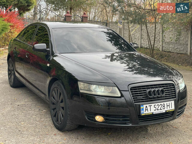 Черный Ауди А6, объемом двигателя 2.97 л и пробегом 300 тыс. км за 6500 $, фото 1 на Automoto.ua