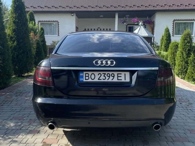 Черный Ауди А6, объемом двигателя 2.4 л и пробегом 265 тыс. км за 6300 $, фото 3 на Automoto.ua