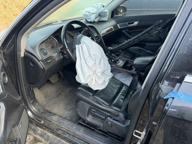 Черный Ауди А6, объемом двигателя 3 л и пробегом 350 тыс. км за 3350 $, фото 2 на Automoto.ua