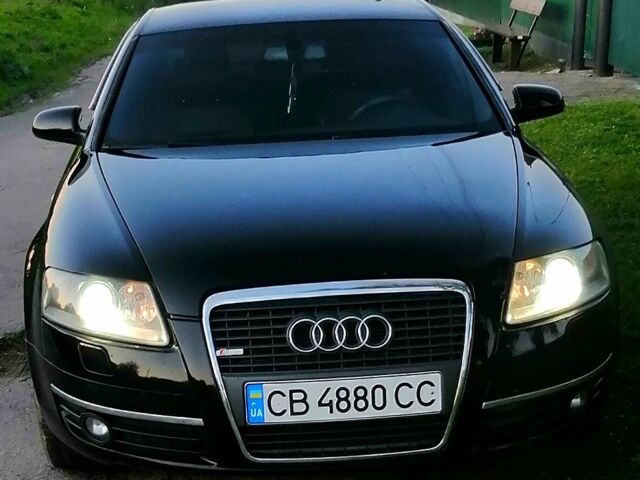 Черный Ауди А6, объемом двигателя 2 л и пробегом 300 тыс. км за 8100 $, фото 1 на Automoto.ua