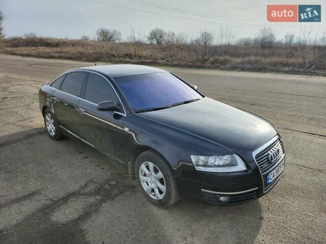Черный Ауди А6, объемом двигателя 3 л и пробегом 314 тыс. км за 7500 $, фото 12 на Automoto.ua