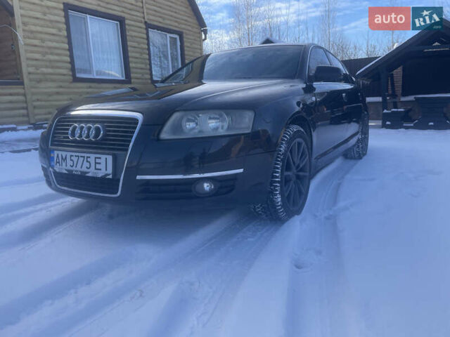 Черный Ауди А6, объемом двигателя 3 л и пробегом 350 тыс. км за 7600 $, фото 4 на Automoto.ua
