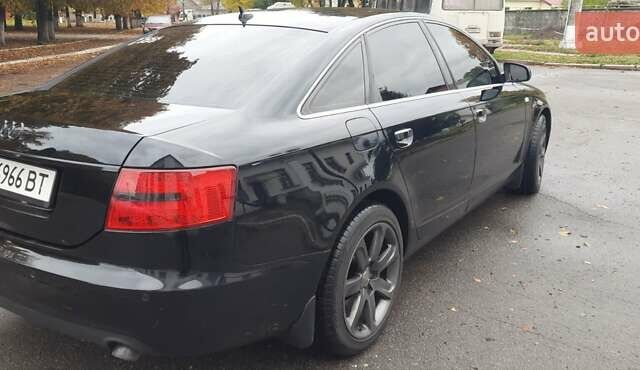Черный Ауди А6, объемом двигателя 2.97 л и пробегом 350 тыс. км за 8300 $, фото 4 на Automoto.ua