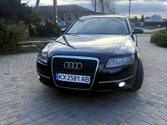 Чорний Ауді А6, об'ємом двигуна 2.4 л та пробігом 220 тис. км за 6000 $, фото 1 на Automoto.ua