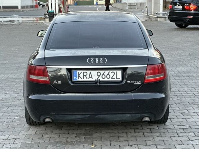 Черный Ауди А6, объемом двигателя 3 л и пробегом 315 тыс. км за 3800 $, фото 4 на Automoto.ua