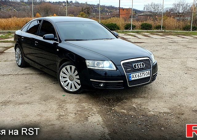 Черный Ауди А6, объемом двигателя 3 л и пробегом 370 тыс. км за 8500 $, фото 1 на Automoto.ua