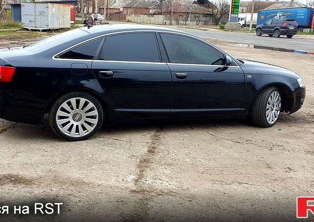 Черный Ауди А6, объемом двигателя 3 л и пробегом 370 тыс. км за 8500 $, фото 2 на Automoto.ua