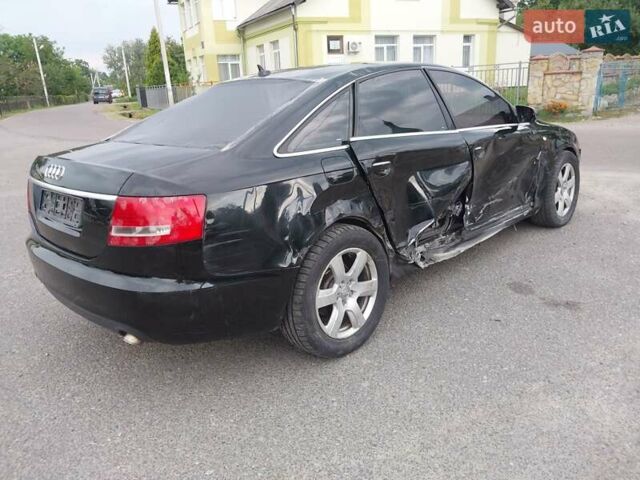 Черный Ауди А6, объемом двигателя 2.97 л и пробегом 400 тыс. км за 3500 $, фото 2 на Automoto.ua