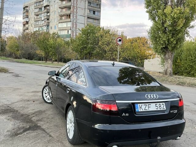 Черный Ауди А6, объемом двигателя 3 л и пробегом 388 тыс. км за 4900 $, фото 2 на Automoto.ua