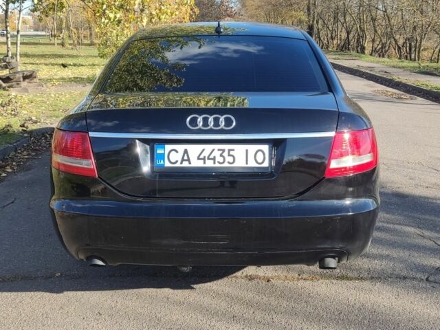 Ауді А6 2005 у Смеле на Automoto.ua Чорний Ауді А6, об'ємом двигуна 2 л та пробігом 500 тис. км за 7500 $, фото 6 на Automoto.ua