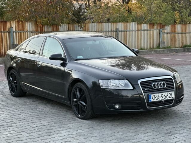 Черный Ауди А6, объемом двигателя 3 л и пробегом 315 тыс. км за 3800 $, фото 1 на Automoto.ua