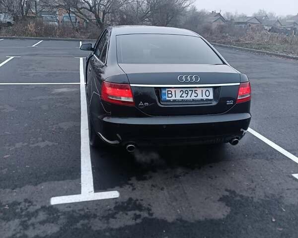 Черный Ауди А6, объемом двигателя 3 л и пробегом 365 тыс. км за 8100 $, фото 2 на Automoto.ua