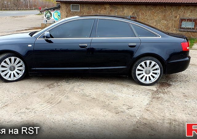 Черный Ауди А6, объемом двигателя 3 л и пробегом 370 тыс. км за 8500 $, фото 3 на Automoto.ua