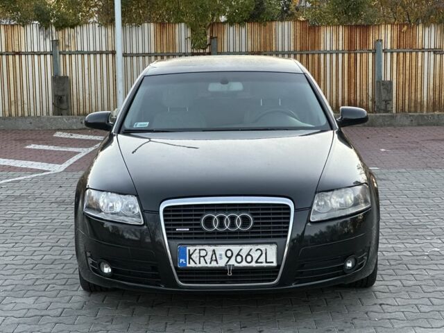 Черный Ауди А6, объемом двигателя 3 л и пробегом 315 тыс. км за 3800 $, фото 2 на Automoto.ua