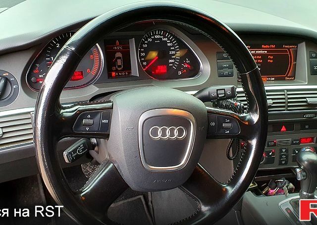 Черный Ауди А6, объемом двигателя 3 л и пробегом 370 тыс. км за 8500 $, фото 10 на Automoto.ua