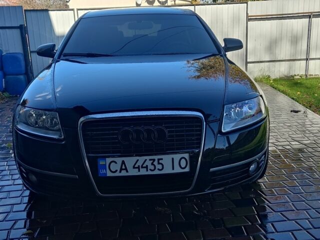 Ауді А6 2005 у Смеле на Automoto.ua Чорний Ауді А6, об'ємом двигуна 2 л та пробігом 500 тис. км за 7500 $, фото 1 на Automoto.ua