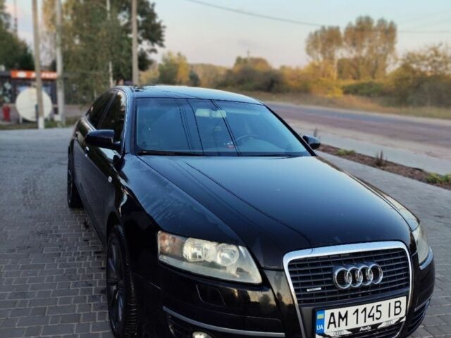 Черный Ауди А6, объемом двигателя 3 л и пробегом 266 тыс. км за 7399 $, фото 1 на Automoto.ua