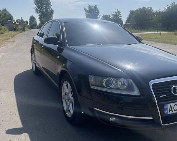 Черный Ауди А6, объемом двигателя 2.7 л и пробегом 315 тыс. км за 8000 $, фото 1 на Automoto.ua