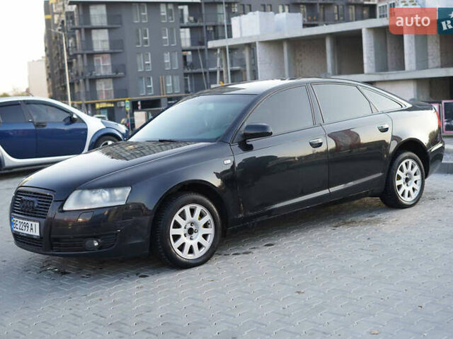 Черный Ауди А6, объемом двигателя 2.4 л и пробегом 318 тыс. км за 8500 $, фото 3 на Automoto.ua