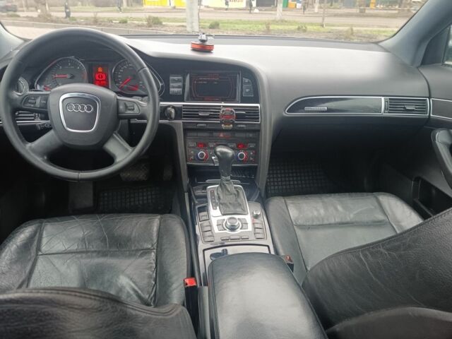 Черный Ауди А6, объемом двигателя 3 л и пробегом 400 тыс. км за 3650 $, фото 4 на Automoto.ua