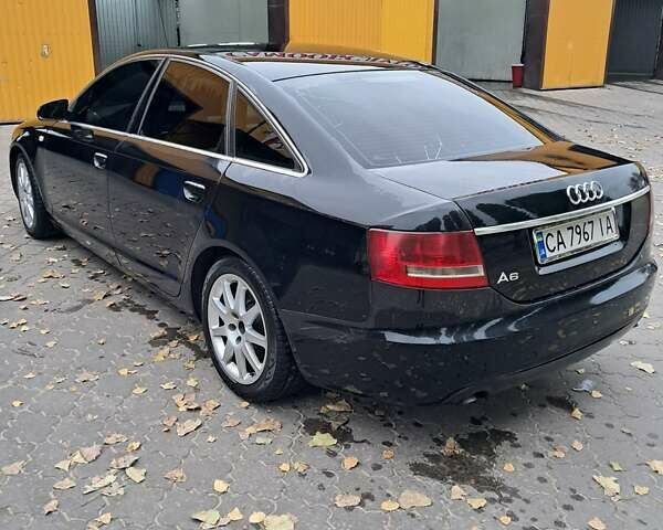 Ауди А6 2006 в Черкассах на Automoto.ua Черный Ауди А6, объемом двигателя 2 л и пробегом 395 тыс. км за 7400 $, фото 2 на Automoto.ua
