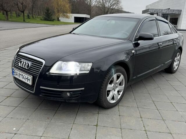 Черный Ауди А6, объемом двигателя 2.4 л и пробегом 261 тыс. км за 9500 $, фото 3 на Automoto.ua