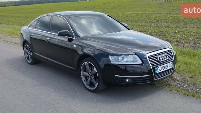 Черный Ауди А6, объемом двигателя 2 л и пробегом 317 тыс. км за 8000 $, фото 2 на Automoto.ua