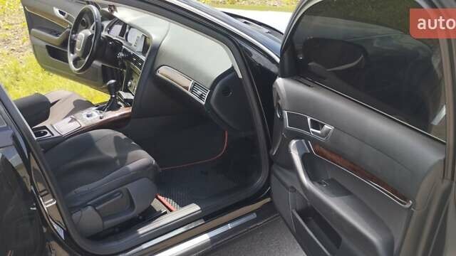 Черный Ауди А6, объемом двигателя 2 л и пробегом 317 тыс. км за 8000 $, фото 9 на Automoto.ua