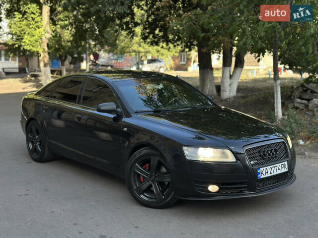 Черный Ауди А6, объемом двигателя 1.98 л и пробегом 299 тыс. км за 7000 $, фото 2 на Automoto.ua