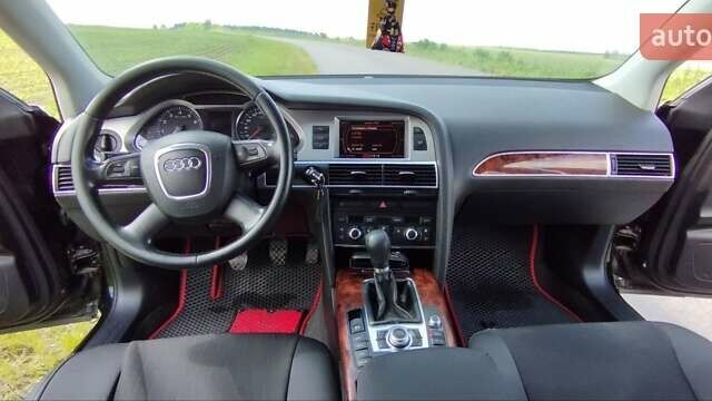 Черный Ауди А6, объемом двигателя 2 л и пробегом 317 тыс. км за 8000 $, фото 7 на Automoto.ua