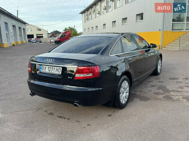 Черный Ауди А6, объемом двигателя 2.4 л и пробегом 247 тыс. км за 6750 $, фото 5 на Automoto.ua