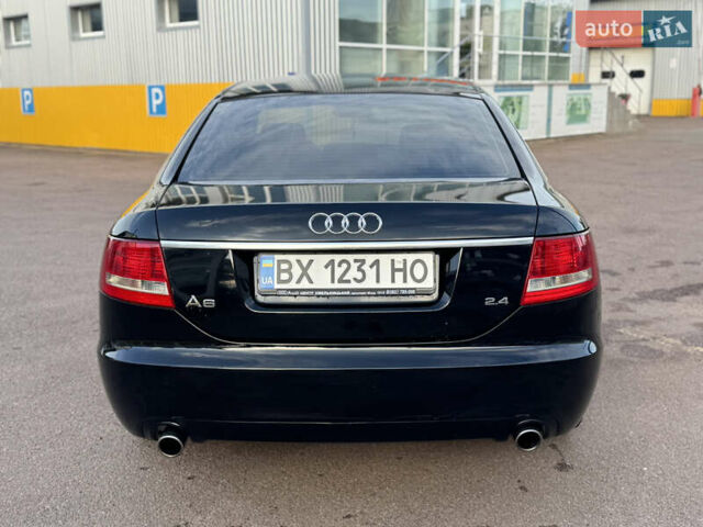 Черный Ауди А6, объемом двигателя 2.4 л и пробегом 247 тыс. км за 6750 $, фото 6 на Automoto.ua