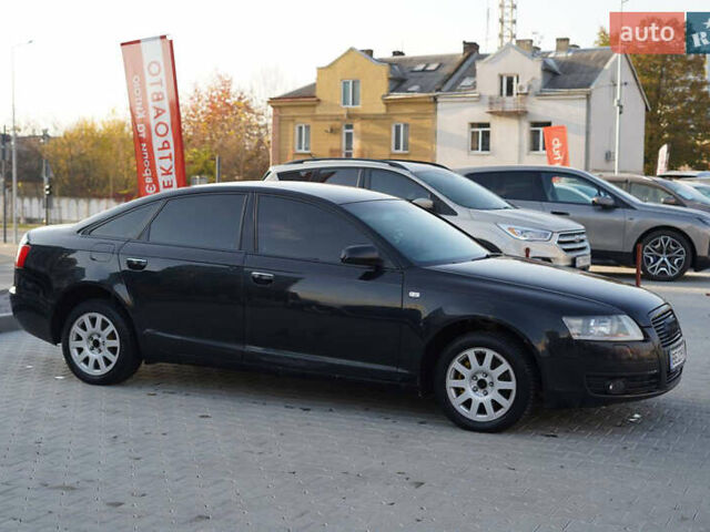 Черный Ауди А6, объемом двигателя 2.4 л и пробегом 318 тыс. км за 8500 $, фото 2 на Automoto.ua